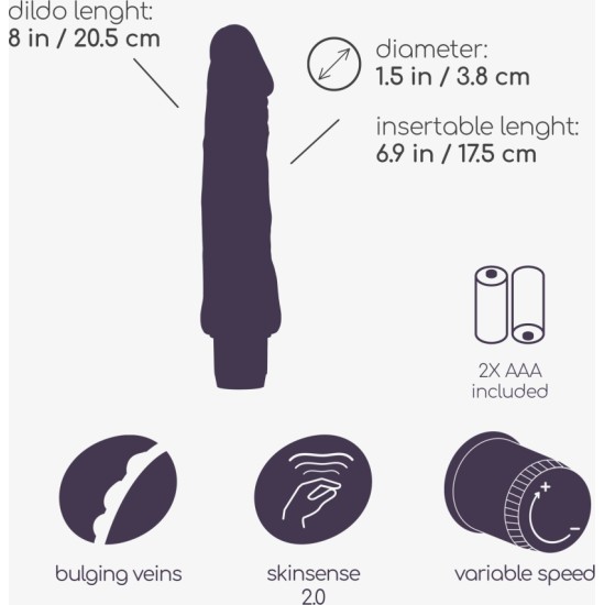 Crushious SCHLONG REALISTIC VIBRATOR