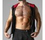 Locker Gear VEST LOOK AT HARDER HOODY RED — 36 S