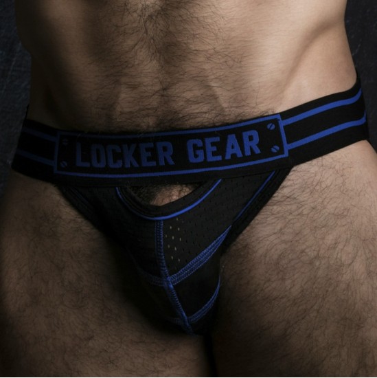 Locker Gear JOCKSTRAP WATCH IT HARD AZUL - 42 XL