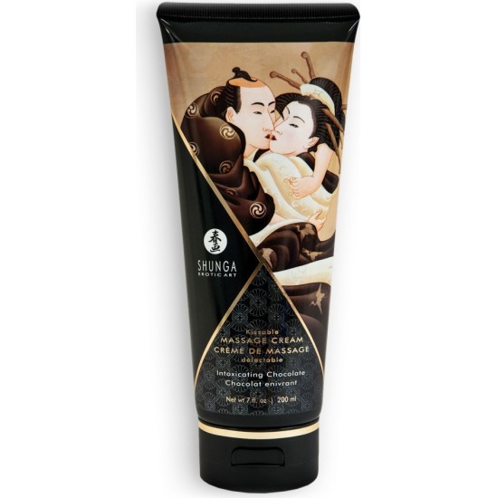 Shunga Erotic Art SHUNGA MASĀŽAS KRĒMS ŠOKOLĀDE 200ml