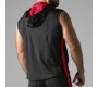 Locker Gear VEST LOOK AT HARDER HOODY RED — 36 S