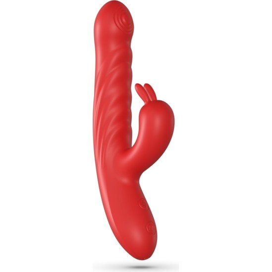 Crushious LAPIN TRUSTING RABIT VIBRATOR RED