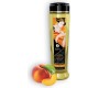 Shunga Erotic Art SHUNGA MASĀŽAS EĻĻA STIMULĀCIJA PERSIKU 240ML