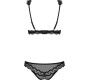 Obsessive KOMPLEKT 839-SET PRETO - 40-42 L/XL