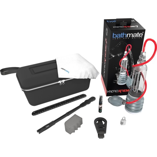 Bathmate HYDROXTREME 7 PUMP WITH ACCESSORIES CLEAR