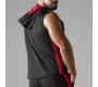 Locker Gear VEST LOOK AT HARDER HOODY RED — 36 S