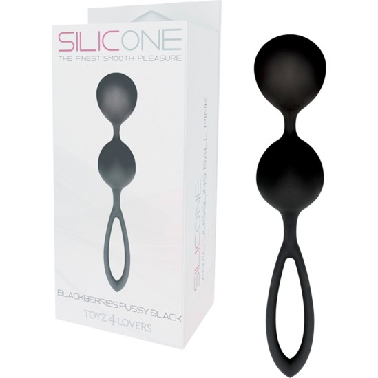 Silicone БУСЕРЫ PUSSY BLACKBERRIES ЧЕРНЫЕ