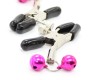 Ohmama Fetish NIPPLE CLAMPS WITH PINK BELL