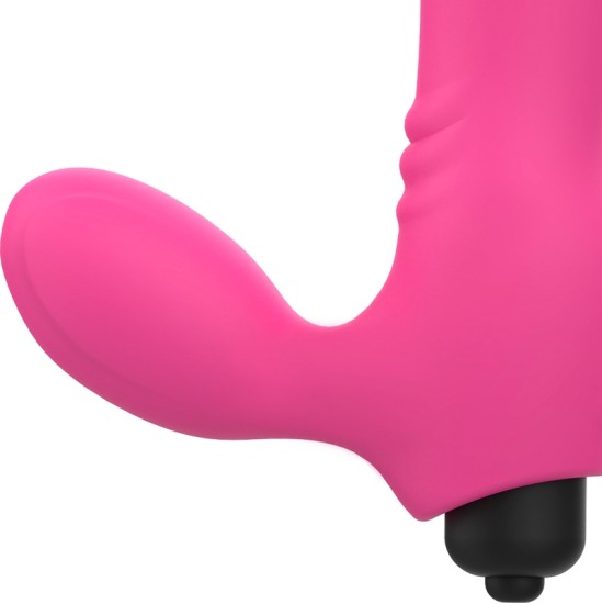 Ohmama Vibrators OHMAMA - BIX DOUBLE STIMULATION VIBRATOR XMAS EDITION PINK