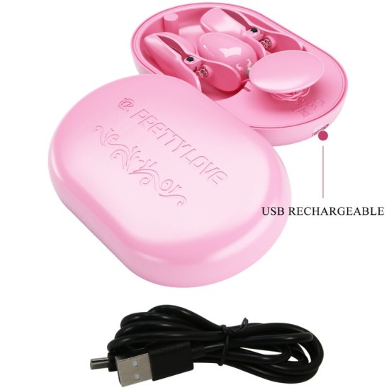 Pretty Love Flirtation PRETTY LOVE - SURPRISE BOX PINK ELECTRO STIMULATION pincetes