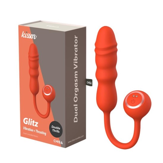 Chisa Glitz stimulators ar vibrāciju un grūdienu