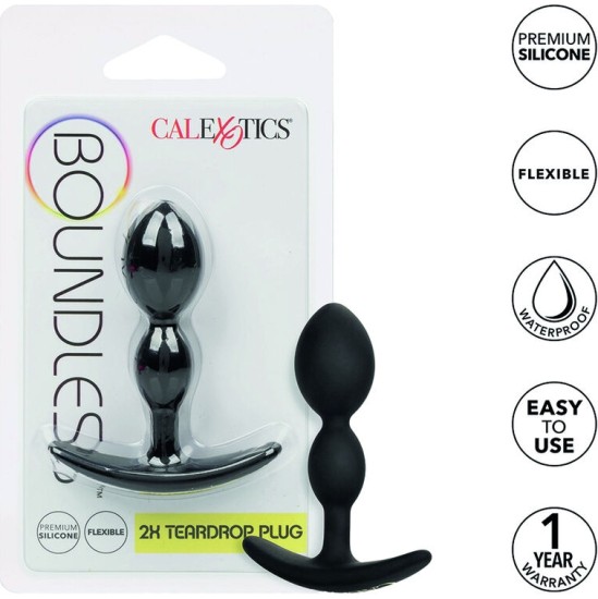 California Exotics BOUNDLESS 2X TEARDROP PLUG