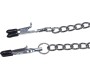 Fetish Collection CHAIN WITH NIPPLE AND CLITORIS CLAMPS