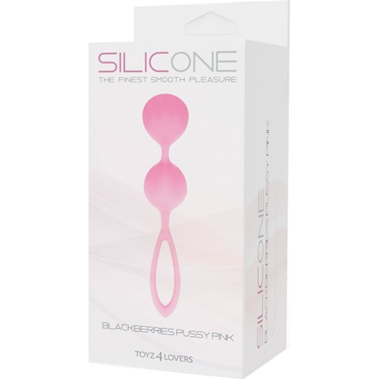 Silicone BLACKBERRIES PUSSY BEADS ROZĀ