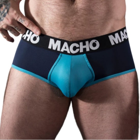 Macho Underwear MACHO — MS26A SLIP BLUE/BLUE L