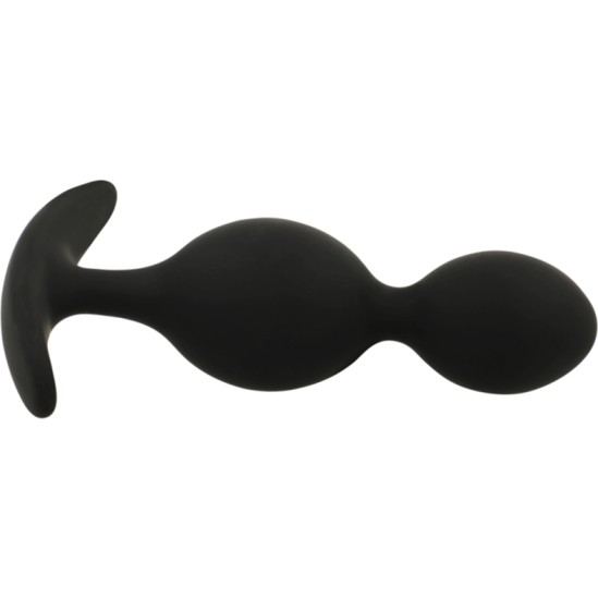 Black&Amp;Silver ORSON PISK SILICONE 2 ANAL WAVES 9 CM
