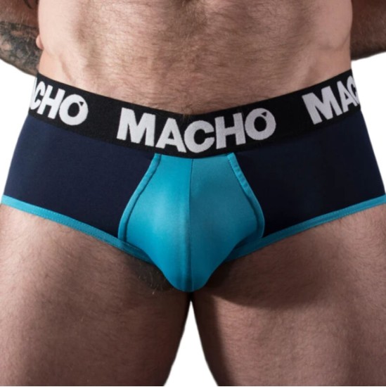 Macho Underwear MACHO — MS26A SLIP BLUE/BLUE L