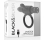 Black&Amp;Silver CAMERON BLACK RECHARGEABLE RING