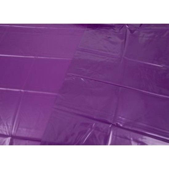 Fetish Collection Vinyl Bed Sheet purple