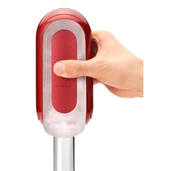 Tenga Flip 0 Red Warmer Package