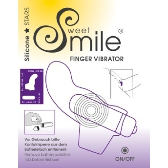 Sweet Smile Finger Vibrator