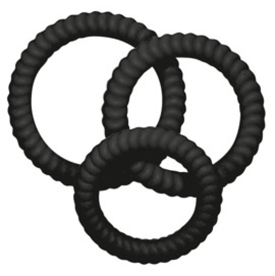 You2Toys Lust 3 Cock Rings black