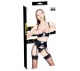 Black Level Vinyl Shelf Bra Set M