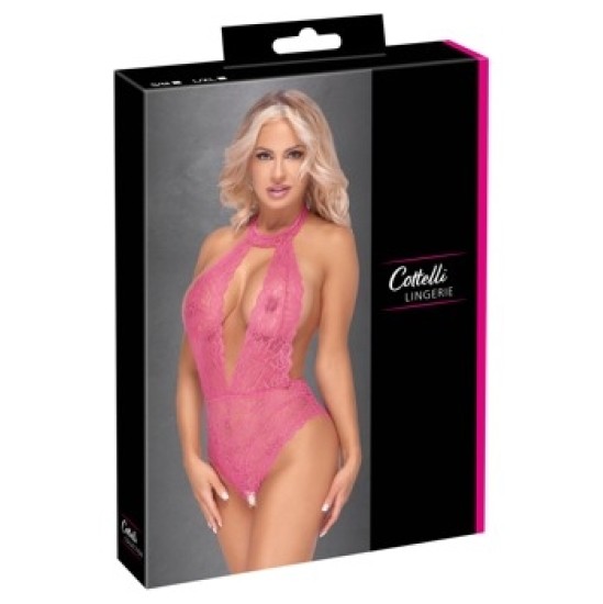 Cottelli Lingerie Боди открытое розовое L/XL