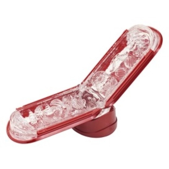 Tenga Flip 0 Red Warmer Package