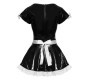 Black Level Vinyl Maid's Dress S