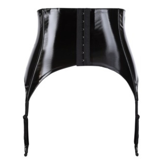 Black Level Vinyl Suspender Belt XS