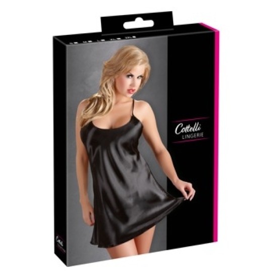 Cottelli Lingerie Satiin Chemise Black L