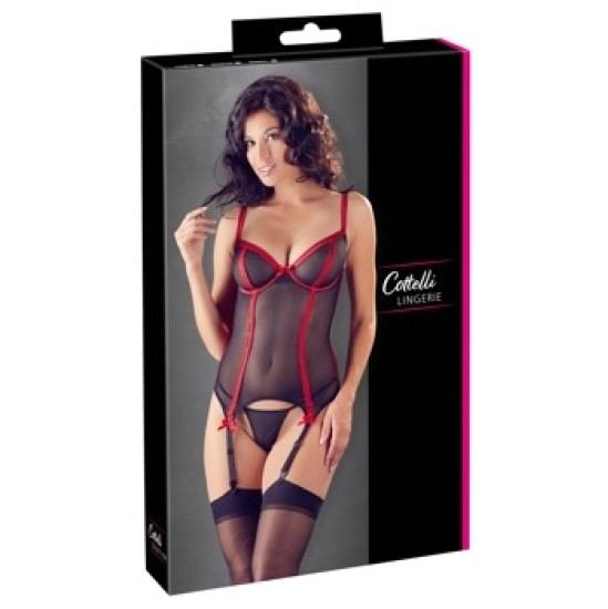 Cottelli Lingerie Basku valoda un stīgu 75B/S