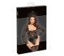 Noir lace body L