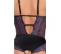 Cottelli Lingerie Korpuss melns/violeta L