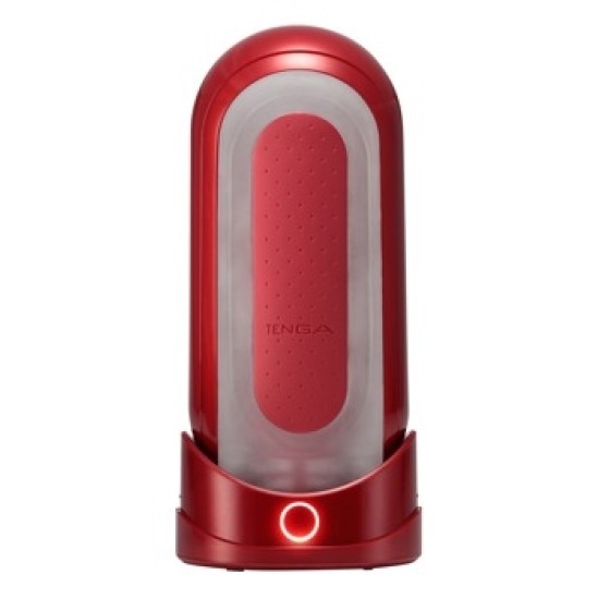 Tenga Flip 0 Red Warmer Package