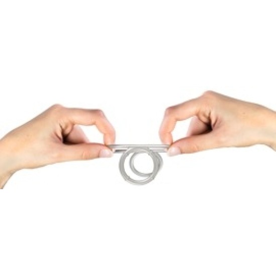 You2Toys Metallic Silicone Triple Ring