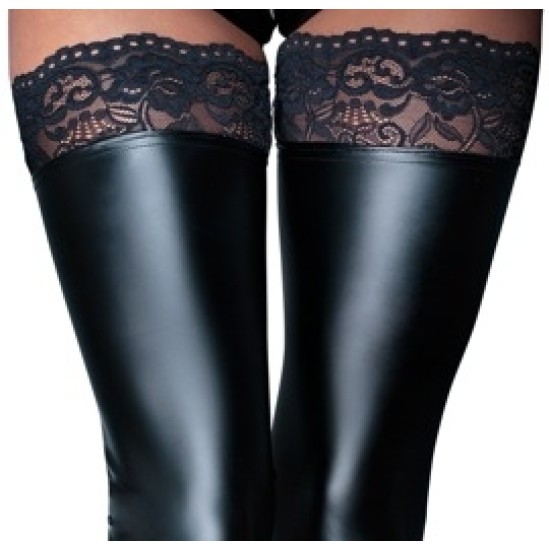 Noir Stockings Lace M