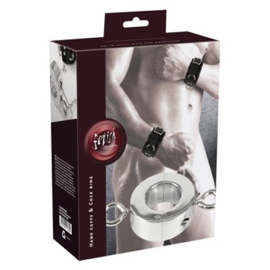 Fetish Collection Handcuffs and Cock Ring