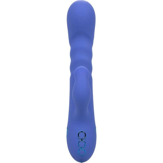 California Exotics LA LOVE VIBRATOR & SUCKER BLUE, BY CALIFORNIA DREAMING