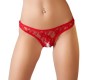 Cottelli Lingerie Pitsist string punane XL