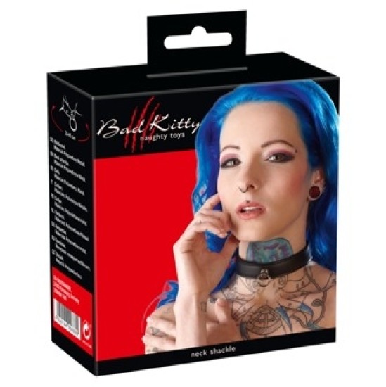 Bad Kitty Bondage Collar melna BK