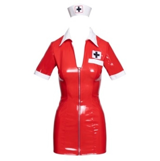 Black Level Vinyl Nurse red S