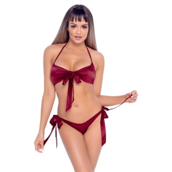 Cottelli Lingerie Liemenėlė ir kelnaitės raudonos S/M