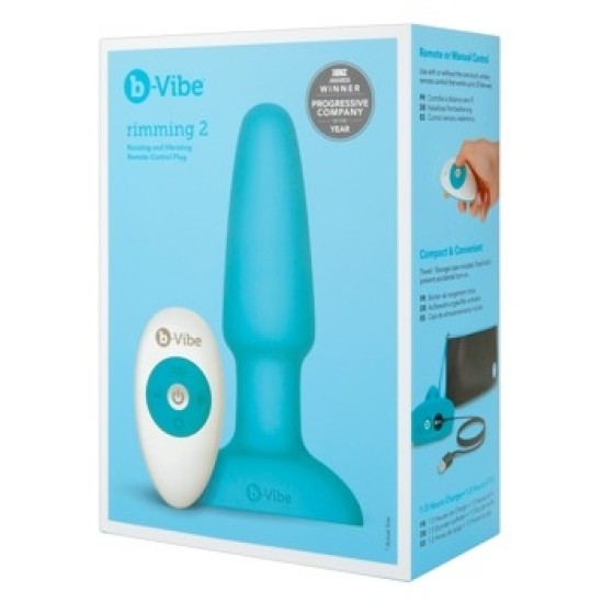 B-Vibe apvadas Plug Blue