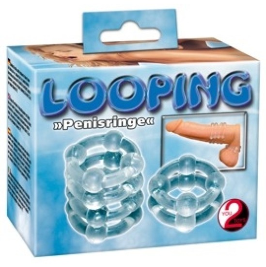 You2Toys 2er Silicon Ring rinkinys Looping