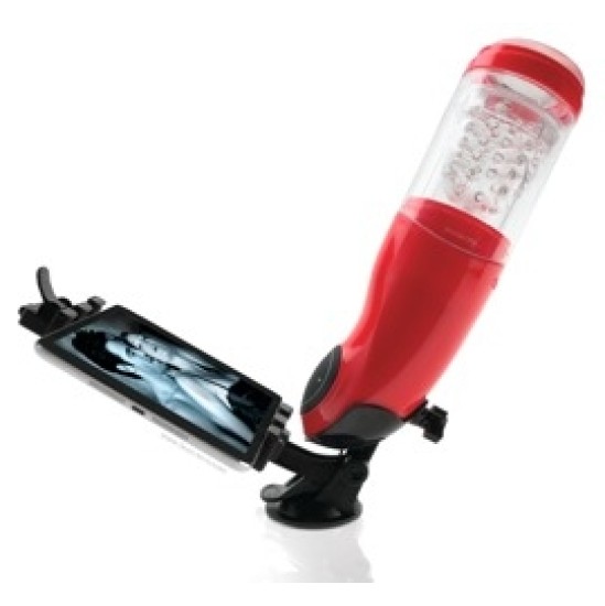 Pipedream Extreme Toyz PET Mega-Bator Mouth Red/Clear