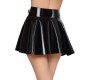 Black Level Vinyl Mini Skirt S