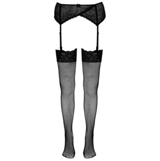 Cottelli Legwear Tīkla zeķes Mežģīnes S/M