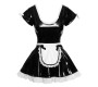 Black Level Vinyl Maid's Dress M